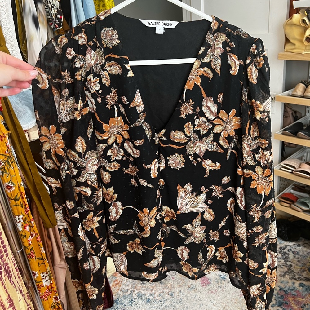 Walter Baker size L blouse